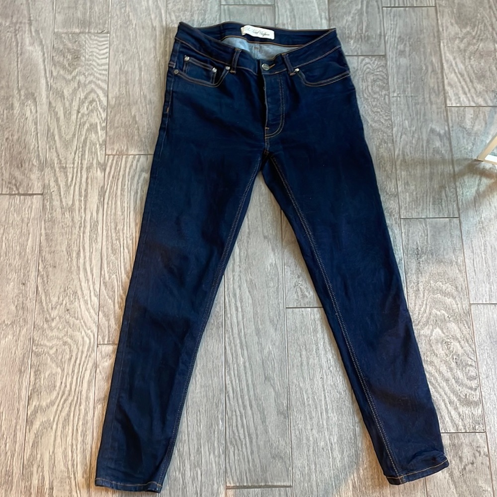 Swedish Brand - The Blue Uniform jeans Mens medium true blue Cricket W 34 L 32
